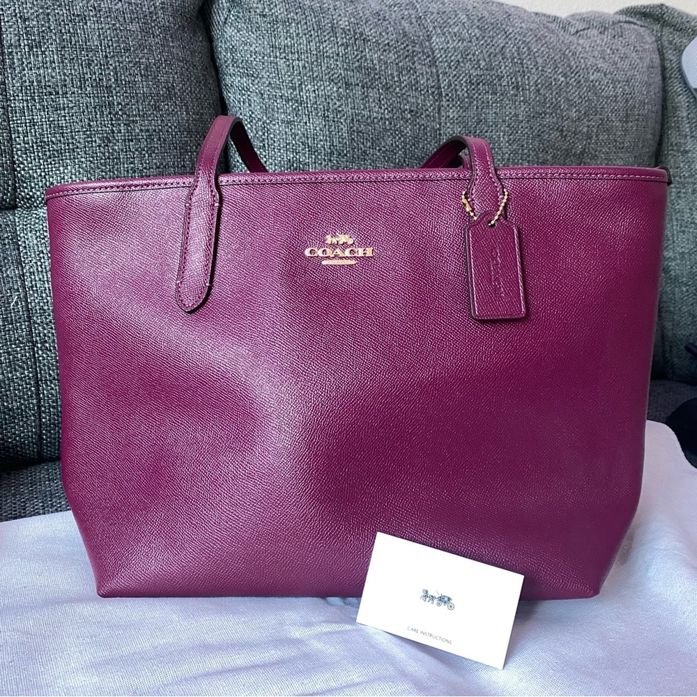 *SOLD* at FBMarketplace - COACH Zip Top Tote